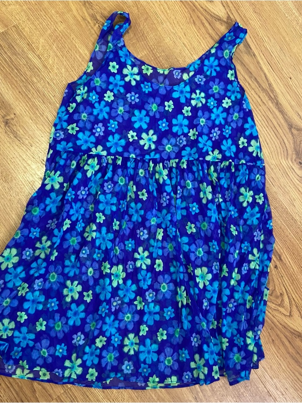 Floral Mesh Dress